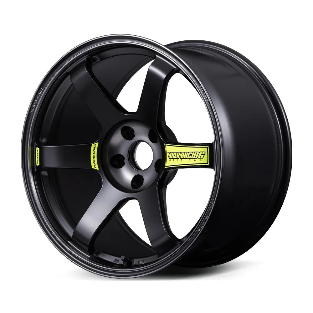 Rays TE37 Saga Sl M - Spec Pressed Black [Universal] - JDMuscleWheelsWVDGAE15EPPB18X115x114.3'+15mm
