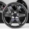 Rays TE37SL Bk - Iii Pressed Black / Redot [Universal] - JDMuscleWheelsWVDAC14EPB318X10.55x114.3'+14mm