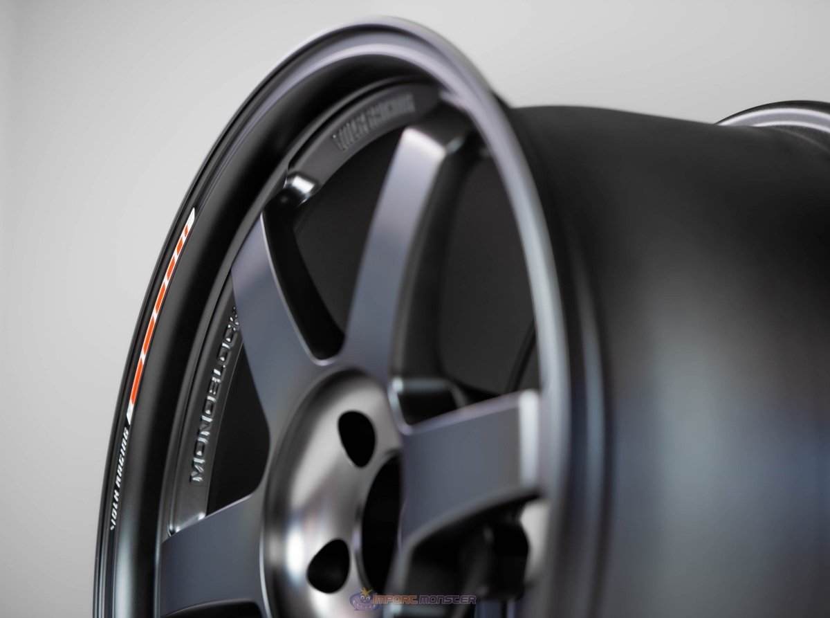 Rays TE37SL Bk - Iii Pressed Black / Redot [Universal] - JDMuscleWheelsWVD634WPB319X10.55x120'+34mm