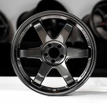 Rays TE37SL Diamond Black [Universal] - JDMuscleWheelsWVD635WPB19X10.55x120'+35mm