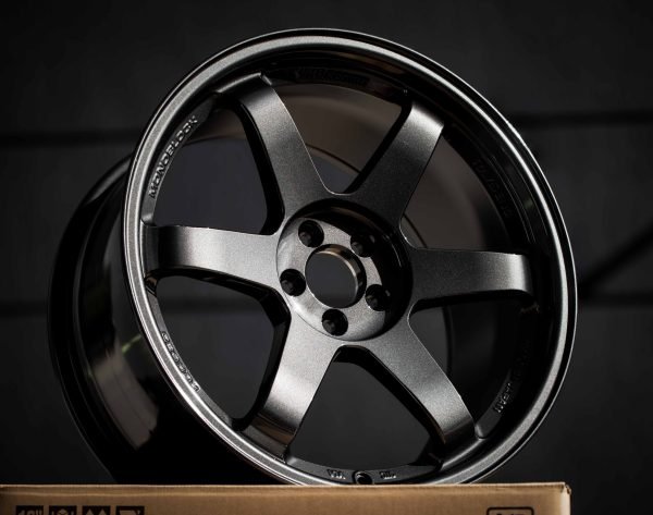 Rays TE37SL Diamond Black [Universal] - JDMuscleWheelsWVD635WPB19X10.55x120'+35mm