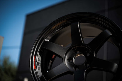 Rays TE37SL Diamond Black [Universal] - JDMuscleWheelsWVD635WPB19X10.55x120'+35mm