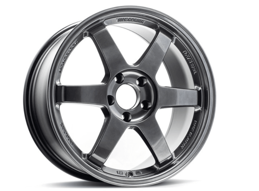 Rays TE37SL Formula Silver [Universal] - JDMuscleWheelsWVD622WP219X10.55x120'+22mm