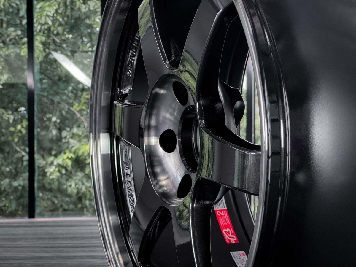 Rays TE37SL Pressed Double Black [Universal] - JDMuscleWheelsWVD421WPDB19X9.55x120'+21mm