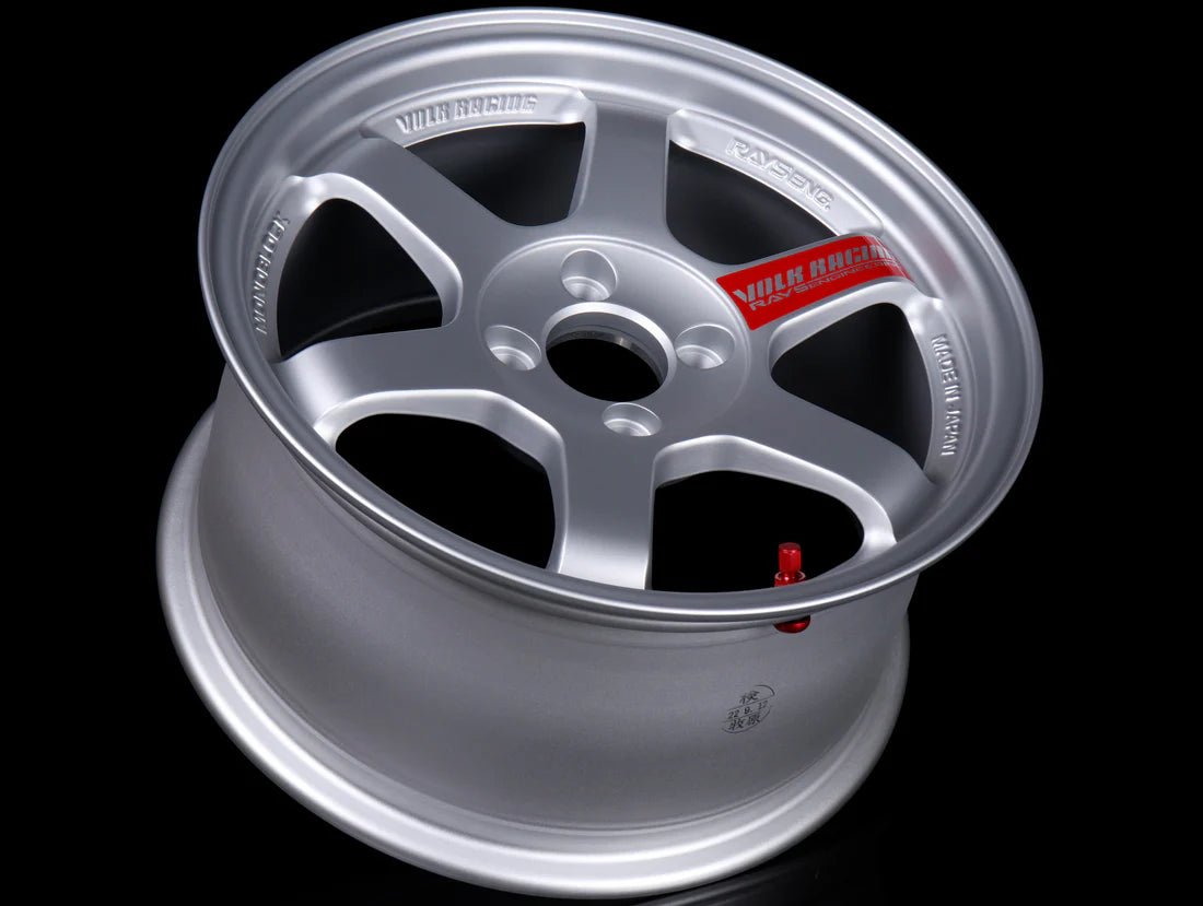 Rays TE37SL Titanium Silver [Universal] - JDMuscleWheelsWVDAE18EPT18X115x114.3'+18mm
