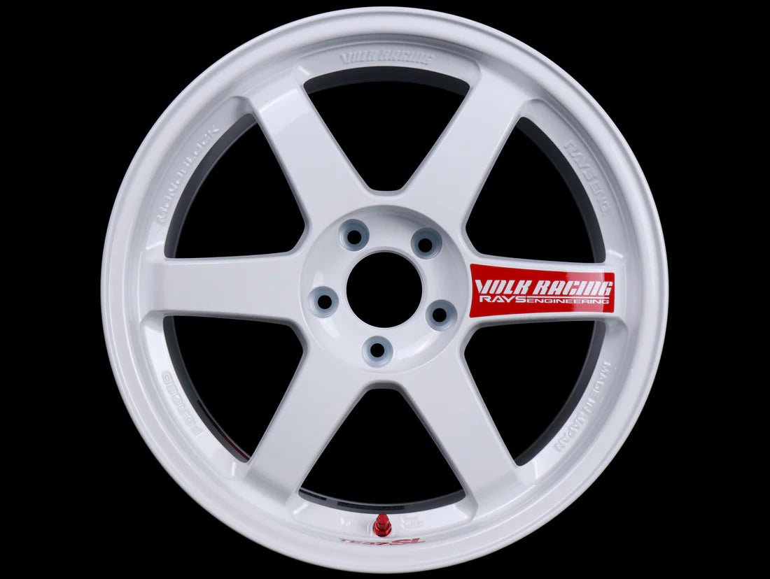 Rays TE37SL White [Universal] - JDMuscleWheelsWVD421WPW19X9.55x120'+21mm