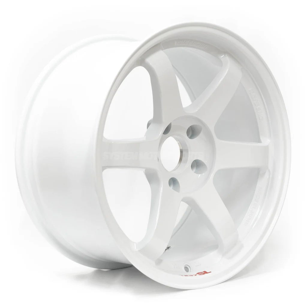 Rays TE37SL White [Universal] - JDMuscleWheelsWVD421WPW19X9.55x120'+21mm