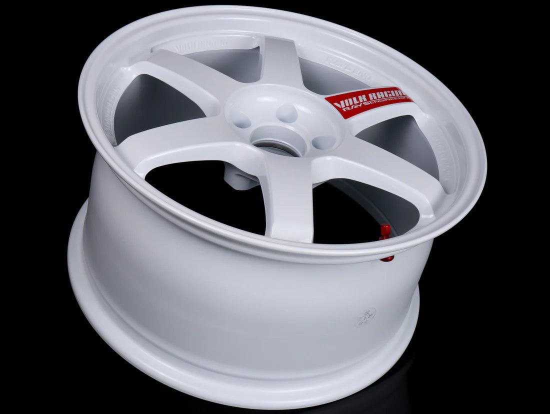 Rays TE37SL White [Universal] - JDMuscleWheelsWVD421WPW19X9.55x120'+21mm