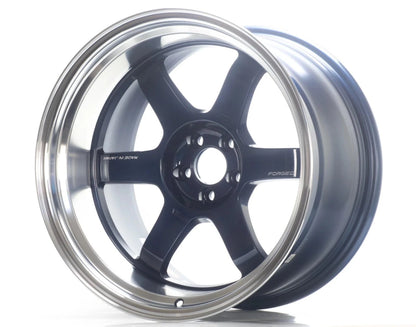 Rays TE37V Mk - Ii Mag Blue / Dc [Universal] - JDMuscleWheelsWVDVY-25DDF18X105x100' - 25mm