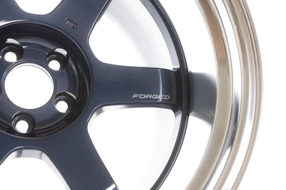 Rays TE37V Mk - Ii Mag Blue [Universal] - JDMuscleWheelsWVDVX15ED18X9.55x114.3'+15mm