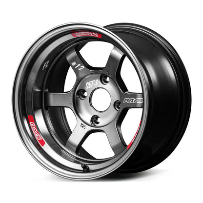 Rays TE37V Pro Pressed Graphite [Universal] - JDMuscleWheelsWVDPE4-25BPG15X104x114.3' - 25mm