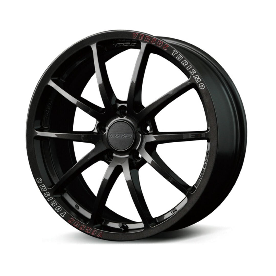 Rays Versus VT125S Super Dark Gunmetal/Mc/Rap [Universal] - JDMuscleWheelsWT1X38DA8J18X9.55x100'+38mm
