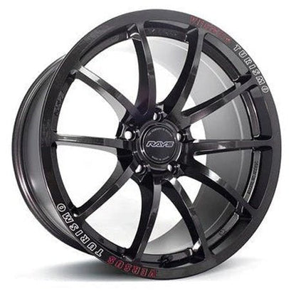 Rays Versus VT125S Super Dark Gunmetal/Mc/Rap [Universal] - JDMuscleWheelsWT1X38DA8J18X9.55x100'+38mm