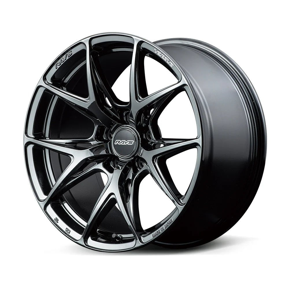 Rays Versus VV21S Matte Super Dark Gunmetal [Universal] - JDMuscleWheelsWT2U38EAPJ18X85x114.3'+38mm