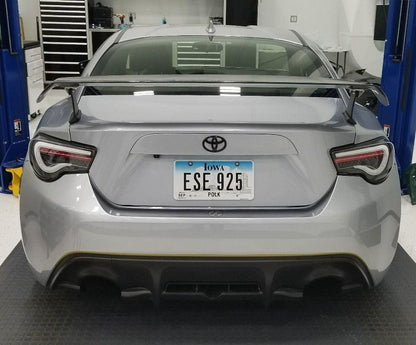 Rear Bumper STI Style Pinstripe - 2013 - 2020 Scion FR - S / Subaru BRZ / Toyota 86 - JDMusclePinstripesSF13BRZSTIRB-BLBlue