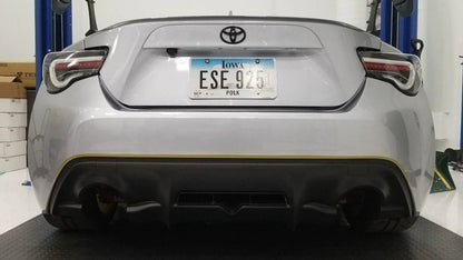 Rear Bumper STI Style Pinstripe - 2013 - 2020 Scion FR - S / Subaru BRZ / Toyota 86 - JDMusclePinstripesSF13BRZSTIRB-BLBlue