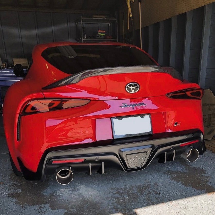 Rear Diffuser Fins for GR Supra (A90/91) - JDMuscleOEMPD-A90-RDF