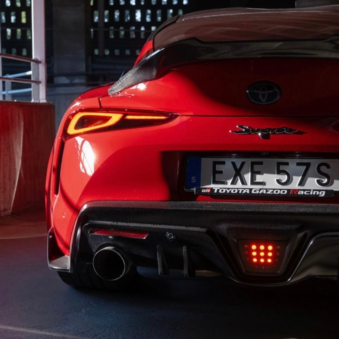 Rear Diffuser Fins for GR Supra (A90/91) - JDMuscleOEMPD-A90-RDF