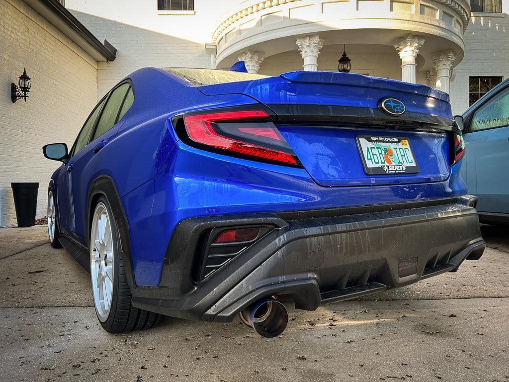 Rear Reflector Overlays fits 2022 - 2024 WRX - JDMuscleSidemarkers22WRXRREFLECT-STDark Smoke Stealth