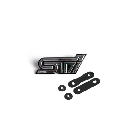 Racing Art STI Grille Emblem w/ Multiple Color Avaialable - Universal