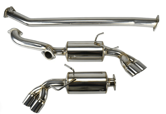 Remark [13 - 16 FR - S, 13 - 24 BRZ, 17 - 24 Toyota 86] FT - 86 SpeedFactory Remark Cat Back Exhaust w/ Polished Tips | RK - C2076T - 03 - JDMuscleCat Back Exhaust SystemRK-C2076T-03