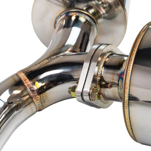 Remark 13 - 22 BRZ/ 13 - 16 FRS / 17 - 21 GT86 / 2022 GR86 Elite - Spec Cat Back Exhaust w/ Burnt Tip | RK - C2063T - 04T - JDMuscleCat Back Exhaust SystemremRK-C2063T-04T