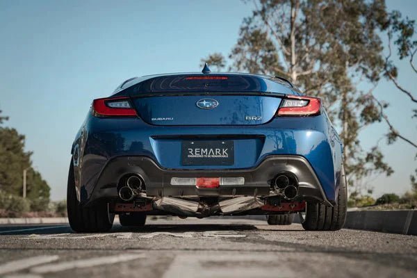 Remark 13 - 22 BRZ/ 13 - 16 FRS / 17 - 21 GT86 / 2022 GR86 Sports Touring Cat Back Exhaust w/ Stainless Tip | RK - C4063T - 04 - JDMuscleCat Back Exhaust SystemremRK-C4063T-04