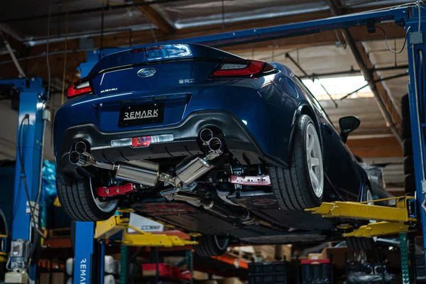 Remark 13 - 22 BRZ/ 13 - 16 FRS / 17 - 21 GT86 / 2022 GR86 Sports Touring Cat Back Exhaust w/ Stainless Tip | RK - C4063T - 04 - JDMuscleCat Back Exhaust SystemremRK-C4063T-04