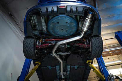 Remark [15-21 WRX/STI] R1-Spec Single-Exit Cat Back Exhaust w/ Stainless Tip - JDMuscleCat Back Exhaust SystemremRK-C1076S-01