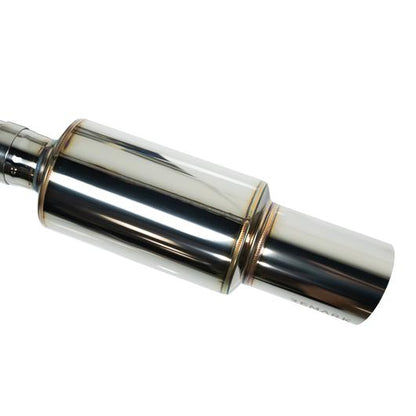 Remark [15-21 WRX/STI] R1-Spec Single-Exit Cat Back Exhaust w/ Stainless Tip - JDMuscleCat Back Exhaust SystemremRK-C1076S-01