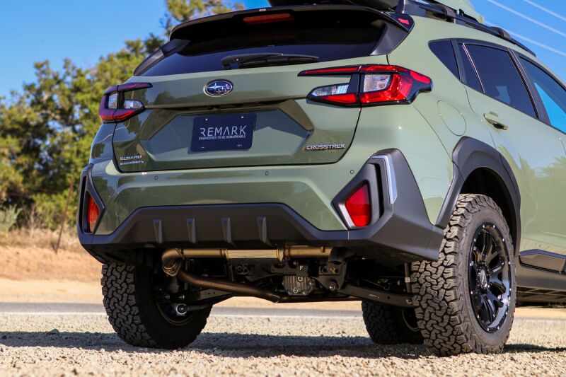 Remark [18 - 23 Subaru Crosstrek] Axleback Exhaust Muffler Version - JDMuscleAxle Back ExhaustsremRO-TSXV-XM