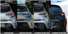 Remark [19 - 22 Corolla Hatchback] Quiet - Spec Quad Tip - Burnt Stainless | RK - C4063T - 01TQ - JDMuscleCat Back Exhaust SystemremRK-C4063T-01TQ