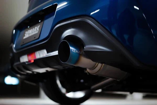 Remark 2022+ GR86/BRZ Burnt Titanium Catback Exhaust System | RK - C1063T - 04T - JDMuscleCat Back Exhaust SystemremRK-C1063T-04T