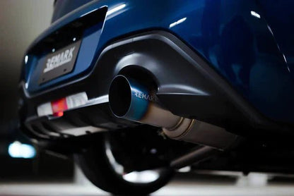 Remark 2022+ GR86/BRZ Burnt Titanium Catback Exhaust System | RK - C1063T - 04T - JDMuscleCat Back Exhaust SystemremRK-C1063T-04T