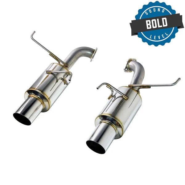 REMARK 2022+ WRX VB Axleback Exhaust - Dual R1 Spec Stainless - JDMuscleSPKremRO-TSVB-R1D