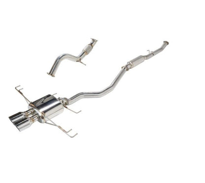 Remark 2023+ Civic Type - R (FL5) Sports Touring Catback Exhaust/Front Pipe - Stainless Steel | RK - C2076H - 09 - JDMuscleCat Back Exhaust SystemremRK-C2076H-09