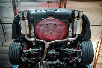 Remark [22 - 25 WRX VB] Axle Back Exhaust w/Burnt Stainless Steel Single Wall Tip | RO - TTVB - SM - JDMuscleAxle Back ExhaustsremRO-TTVB-SM
