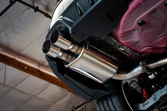 Remark [22 - 25 WRX VB] Axle Back Exhaust w/Burnt Stainless Steel Single Wall Tip | RO - TTVB - SM - JDMuscleAxle Back ExhaustsremRO-TTVB-SM