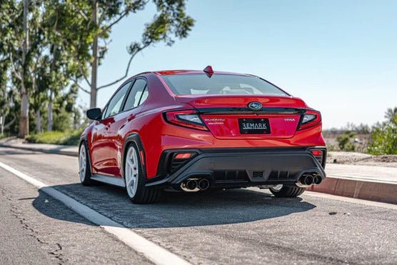 Remark [22 - 26 WRX] Axle Back Exhaust w/Stainless Steel Dual Wall Tip | RO - TSVB - DM - JDMuscleAxle Back ExhaustsremRO-TSVB-DM