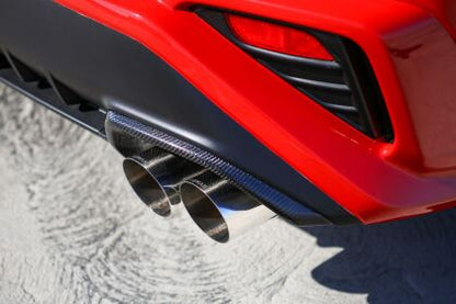 Remark [22-26 WRX] Carbon Fiber Exhaust Finisher - Gloss Finish - JDMuscleExterior GarnishesremRMK-05-EC01S-02