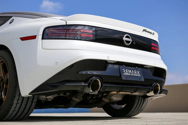 REMARK 23 - 24 Nissan Z Stainless Double Wall Tip Axle Back Exhaust | RO - TS35 - D - JDMuscleAxle Back ExhaustsremRO-TS35-D