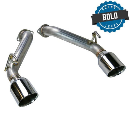 REMARK 23 - 24 Nissan Z Stainless Double Wall Tip Axle Back Exhaust | RO - TS35 - D - JDMuscleAxle Back ExhaustsremRO-TS35-D