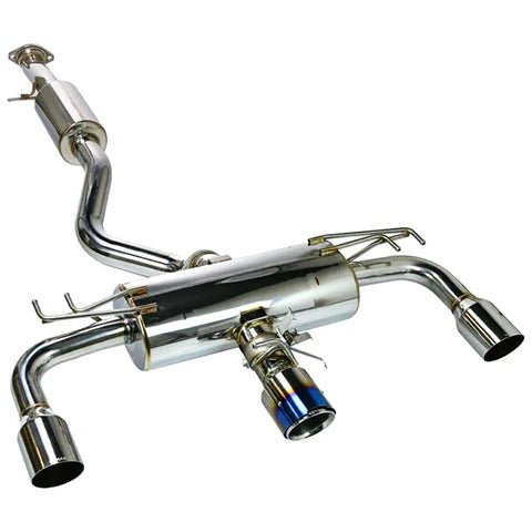 REMARK [23 - 26 GR Corolla] Catback Exhaust Elite Spec Stainless Center Cover | RK - C3076T - 05S - JDMuscleCat Back Exhaust SystemremRK-C3076T-05S