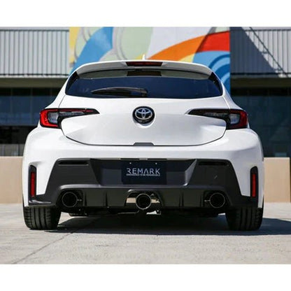 REMARK [23 - 26 GR Corolla] Catback Exhaust Elite Spec Stainless Center Cover | RK - C3076T - 05S - JDMuscleCat Back Exhaust SystemremRK-C3076T-05S