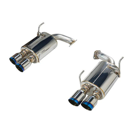 Remark 2022+  WRX VB Axle Back Exhaust w/Burnt Stainless Steel Single Wall Tip | RO-TTVB-SM