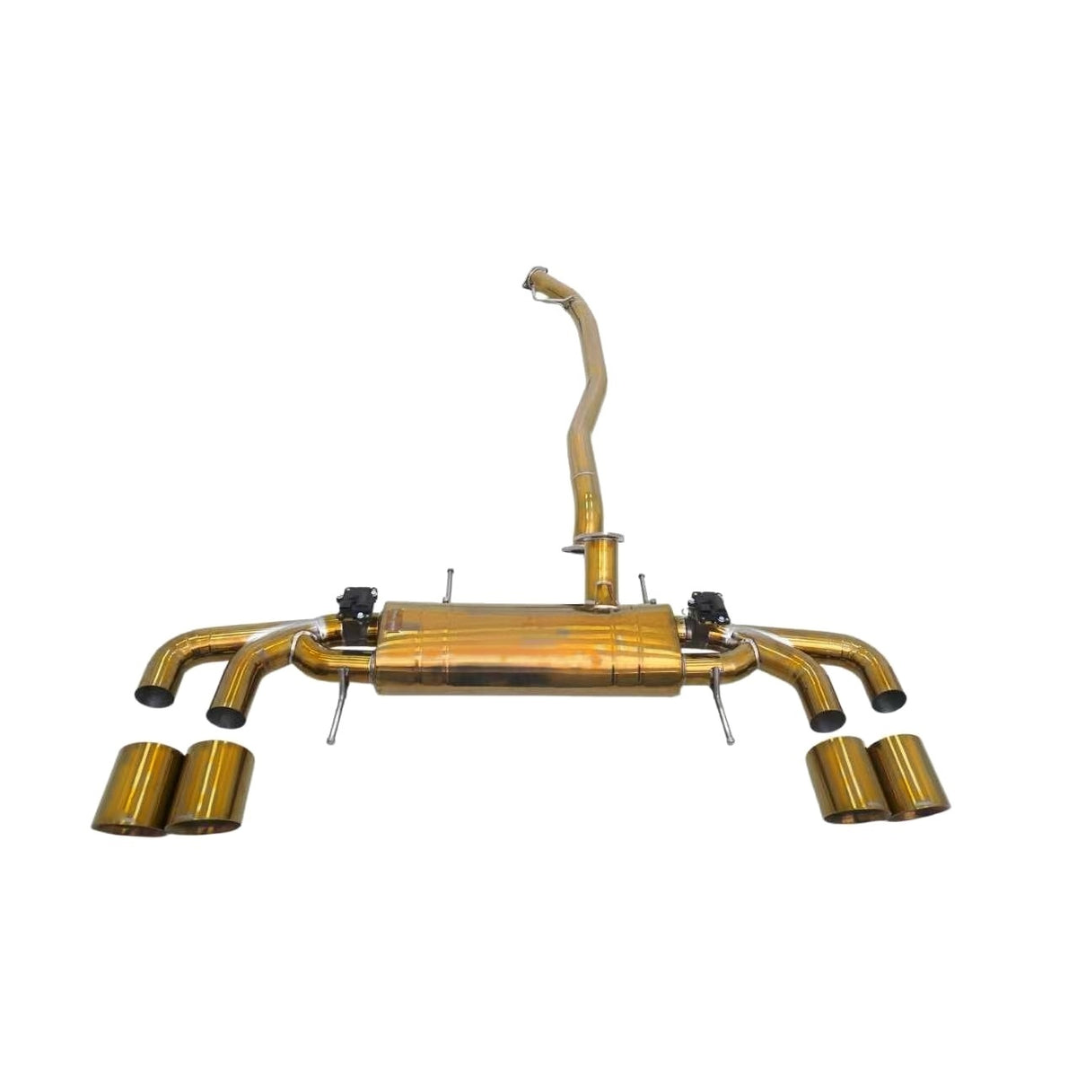 RES x JDMuscle 2009-2024 Nissan GT-R Valvetronic Catback Exhaust - rear section