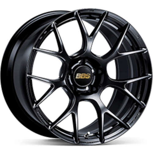 BBS RE-V7 18x8.5 5x112 ET42 Black Wheel - 82mm PFS/Clip Required | REV7007BK