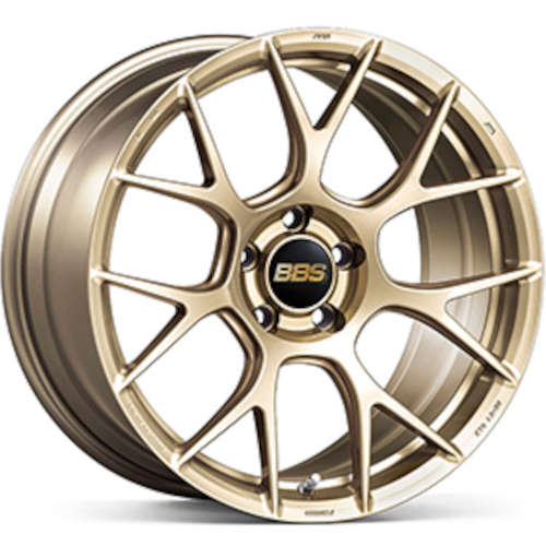 BBS RE-V7 19x9.5 5x112 ET25 Gold Wheel - 82mm PFS/Clip Required | REV7053GL