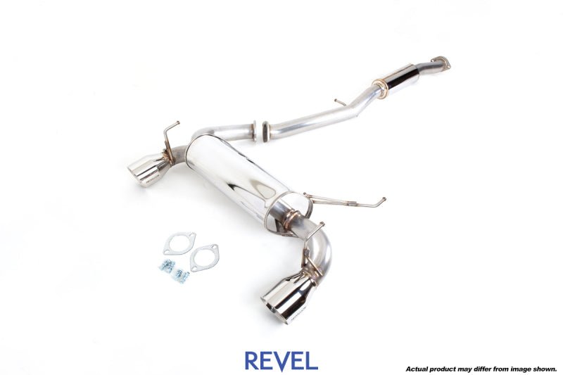 Revel [03-08 350Z] Medallion Touring-S Catback Exhaust - Single Canister, Dual Tip - JDMuscleCat Back Exhaust SystemrvlT70063R