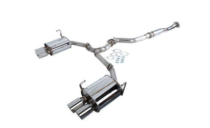 Revel [15 - 21 WRX/STI] Medallion Touring - S Dual Exit Catback Exhaust | T70188R - JDMuscleCat Back Exhaust SystemT70188R